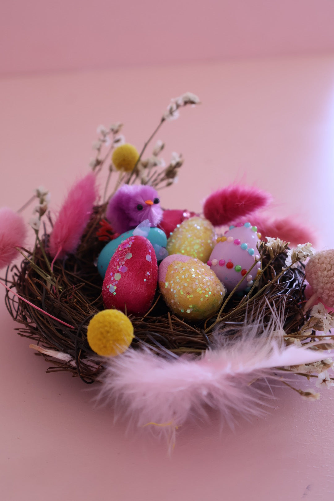 Dried Flower Easter Nest (5yrs+) 11am -12pm - Tuesday 15th April