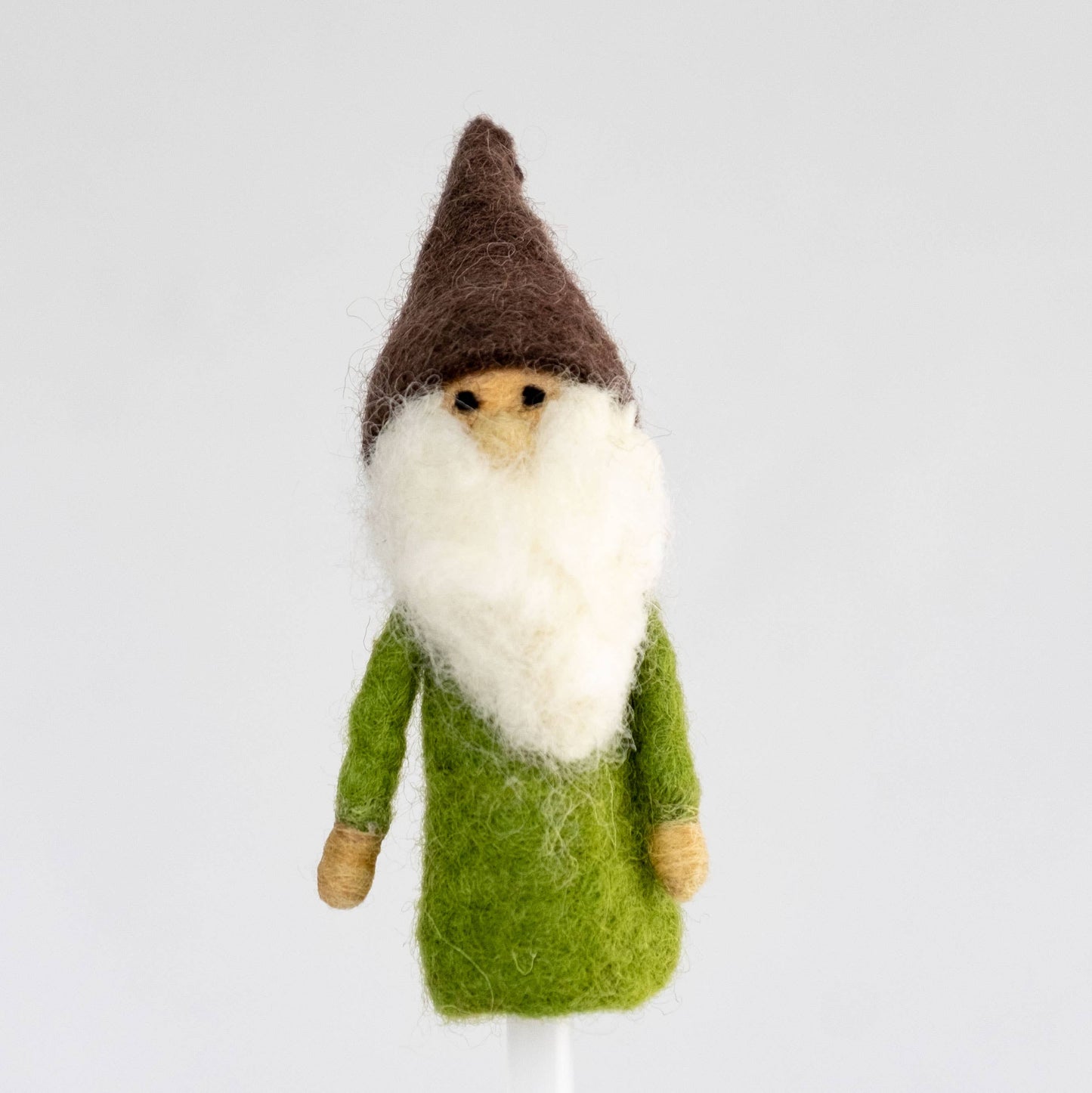 felt gnome puppet