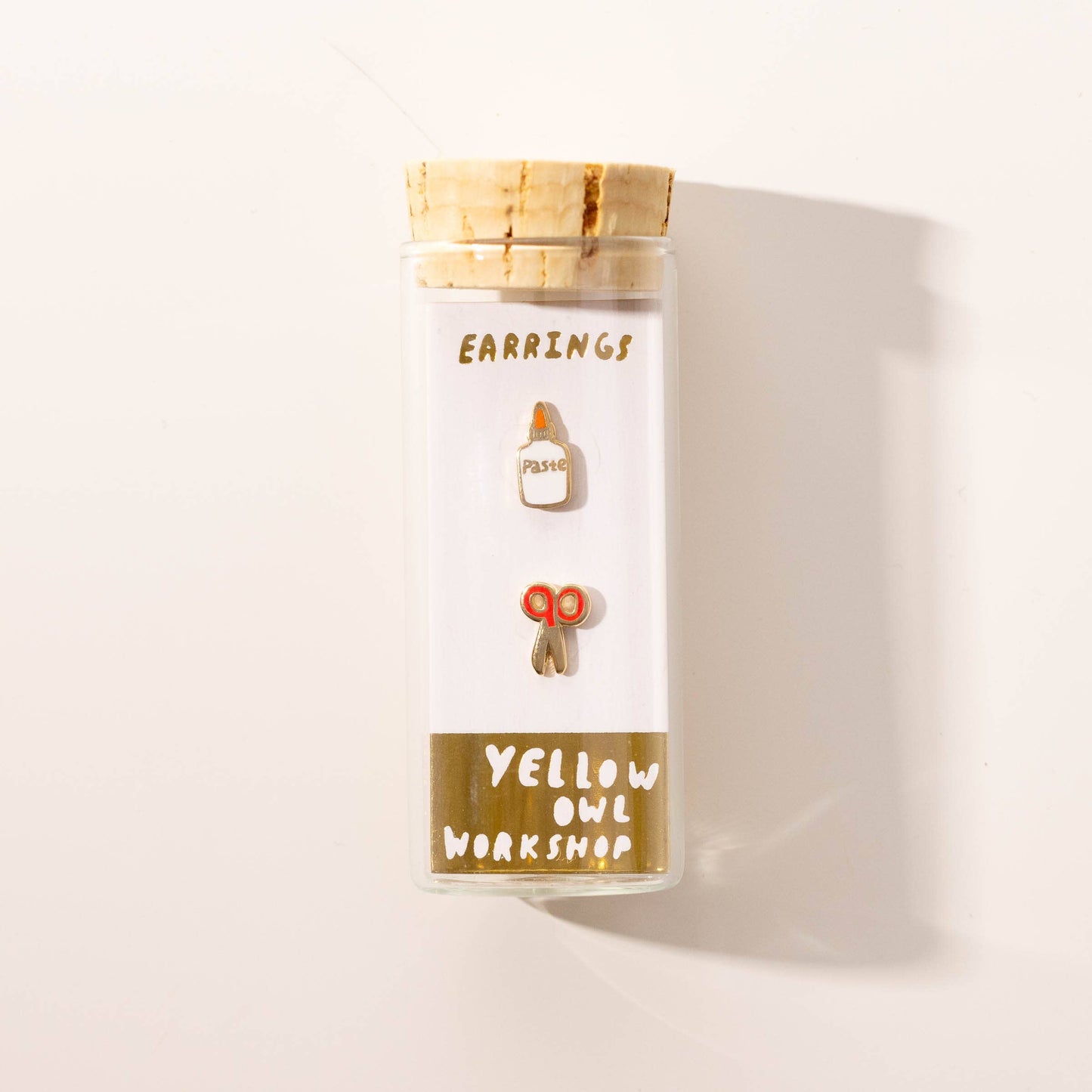 Paste and Scissors Earrings