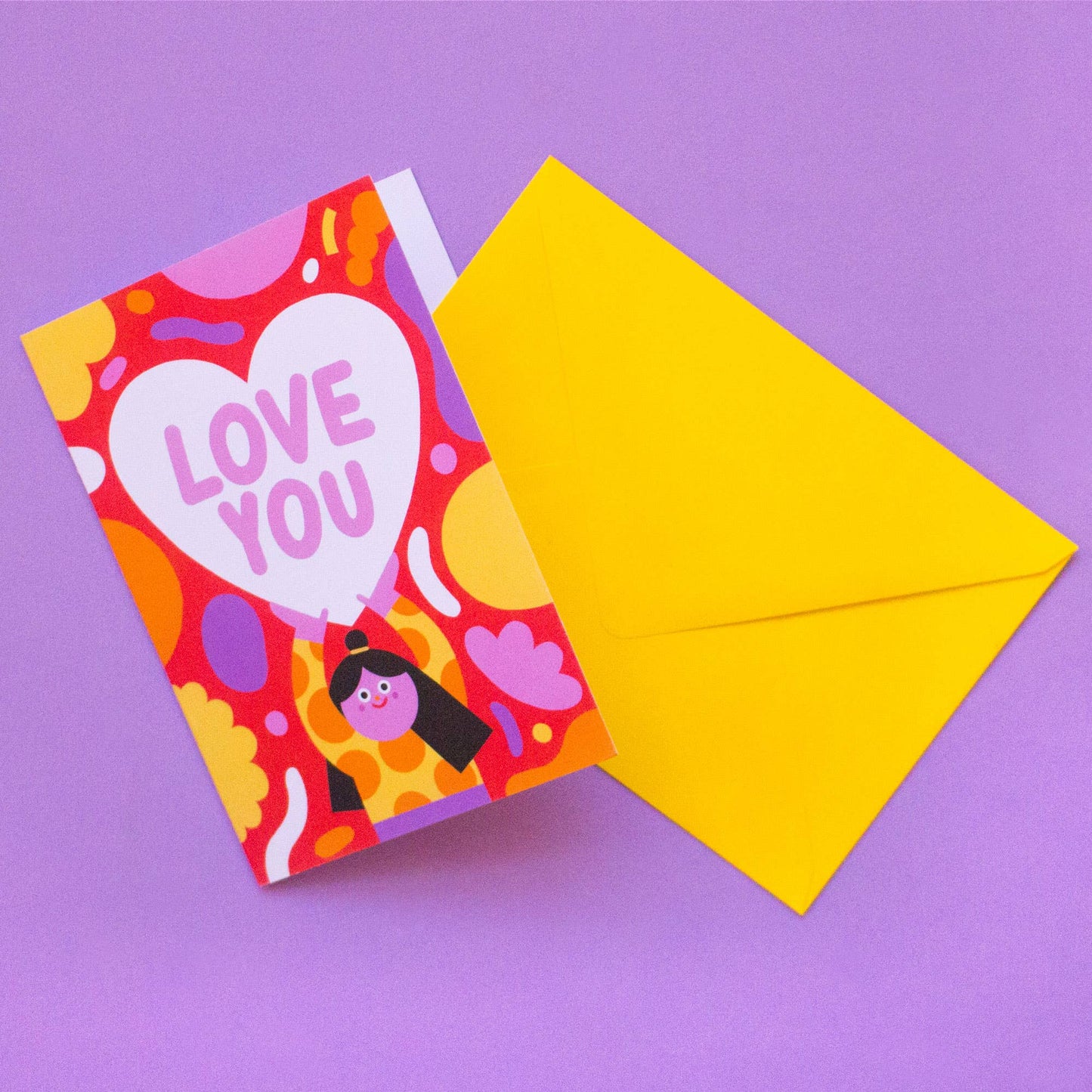 Love You // A6 Greeting Card