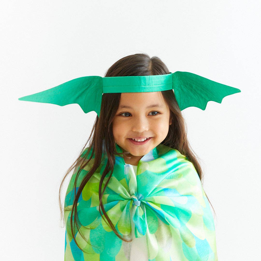 Green Dinosaur Ears Headband