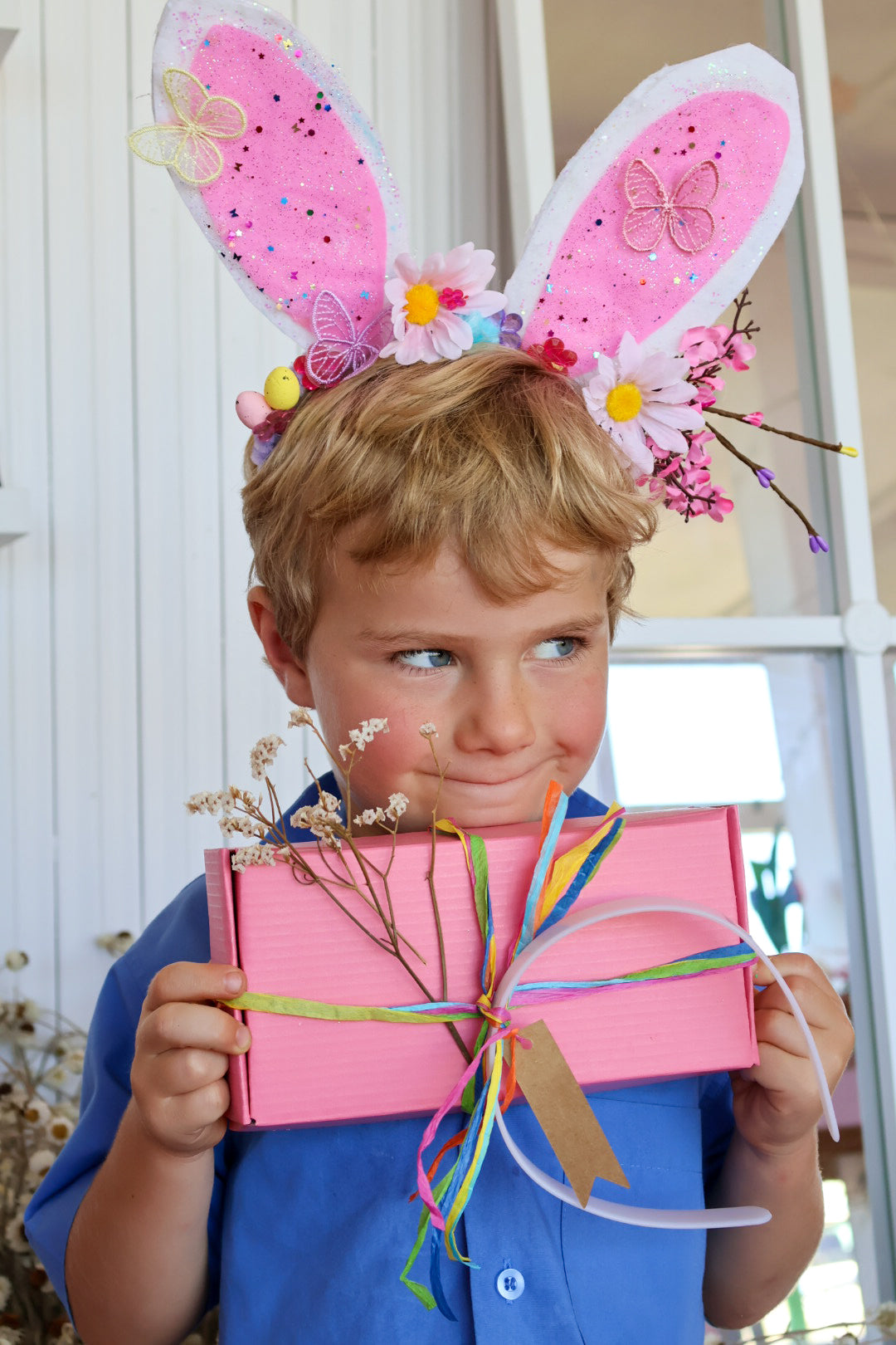Hey, I’m a Crafty MUM! Easter Hat Parade DIY bunny ears edition.