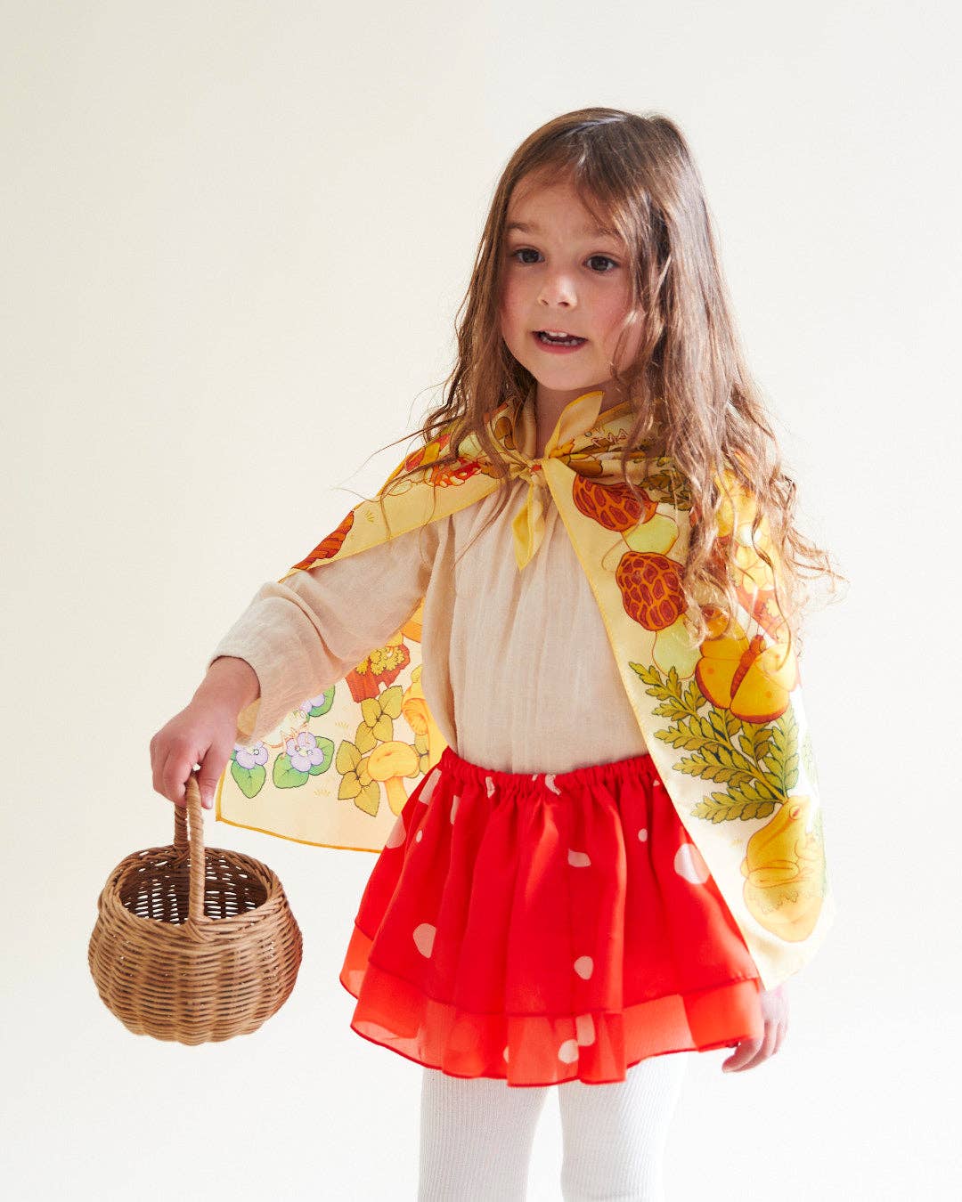 Mushroom Tutu - Pure Mulberry Silk