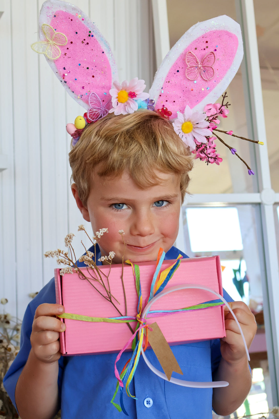 Hey, I’m a Crafty MUM! Easter Hat Parade DIY bunny ears edition.