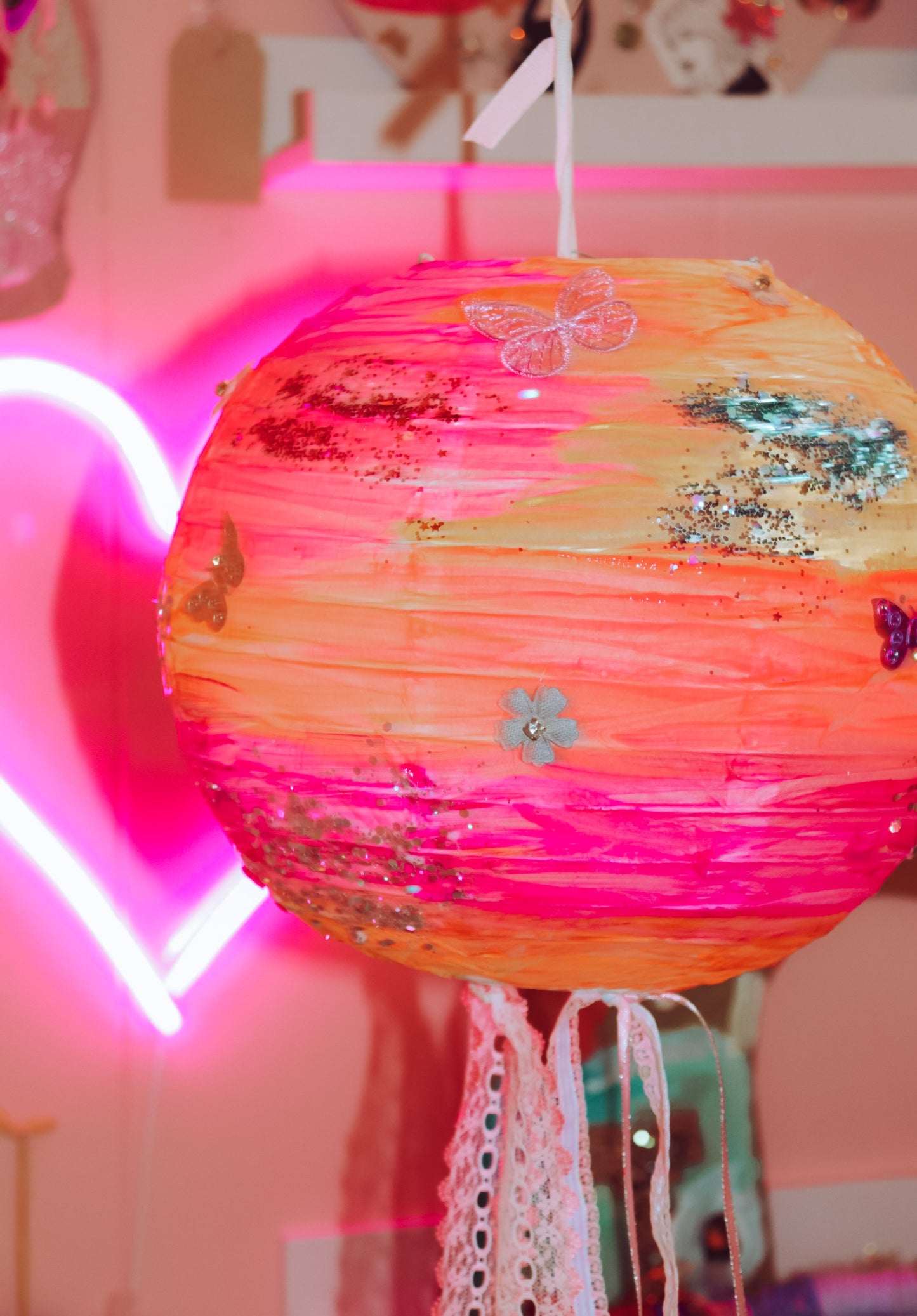 Spring Neon Lantern - Thursday 3rd October 11am - 12pm (age 4+)