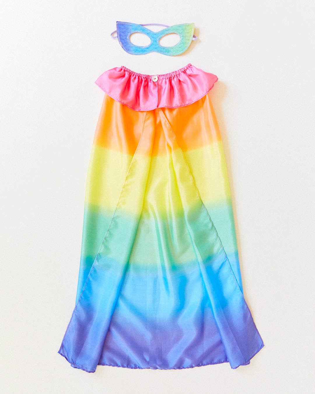 Rainbow Silk Mask