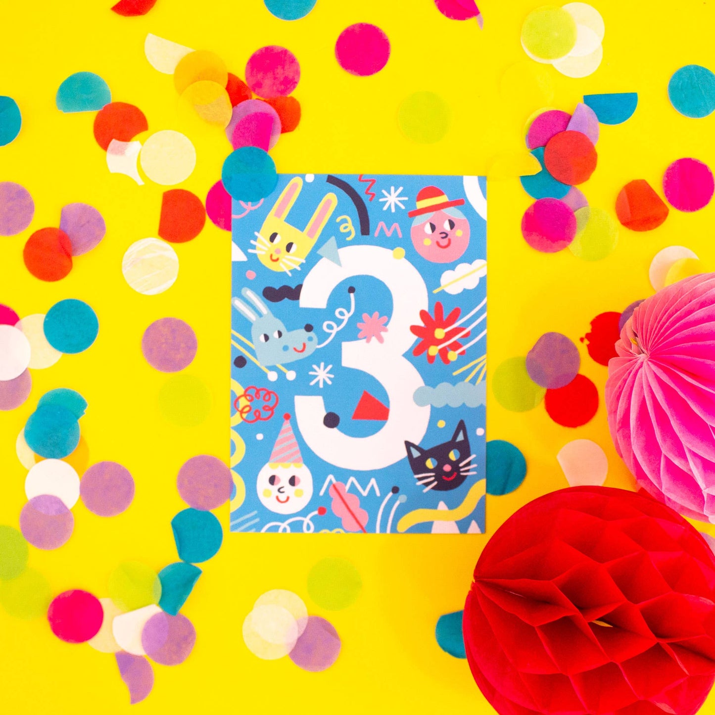 Birthday Card // Number 3