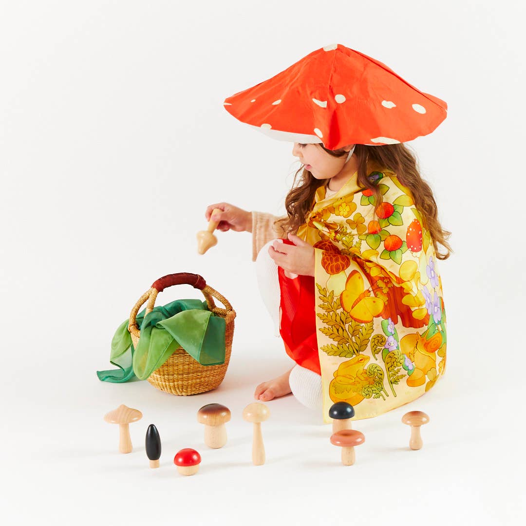 Mushroom Tutu - Pure Mulberry Silk