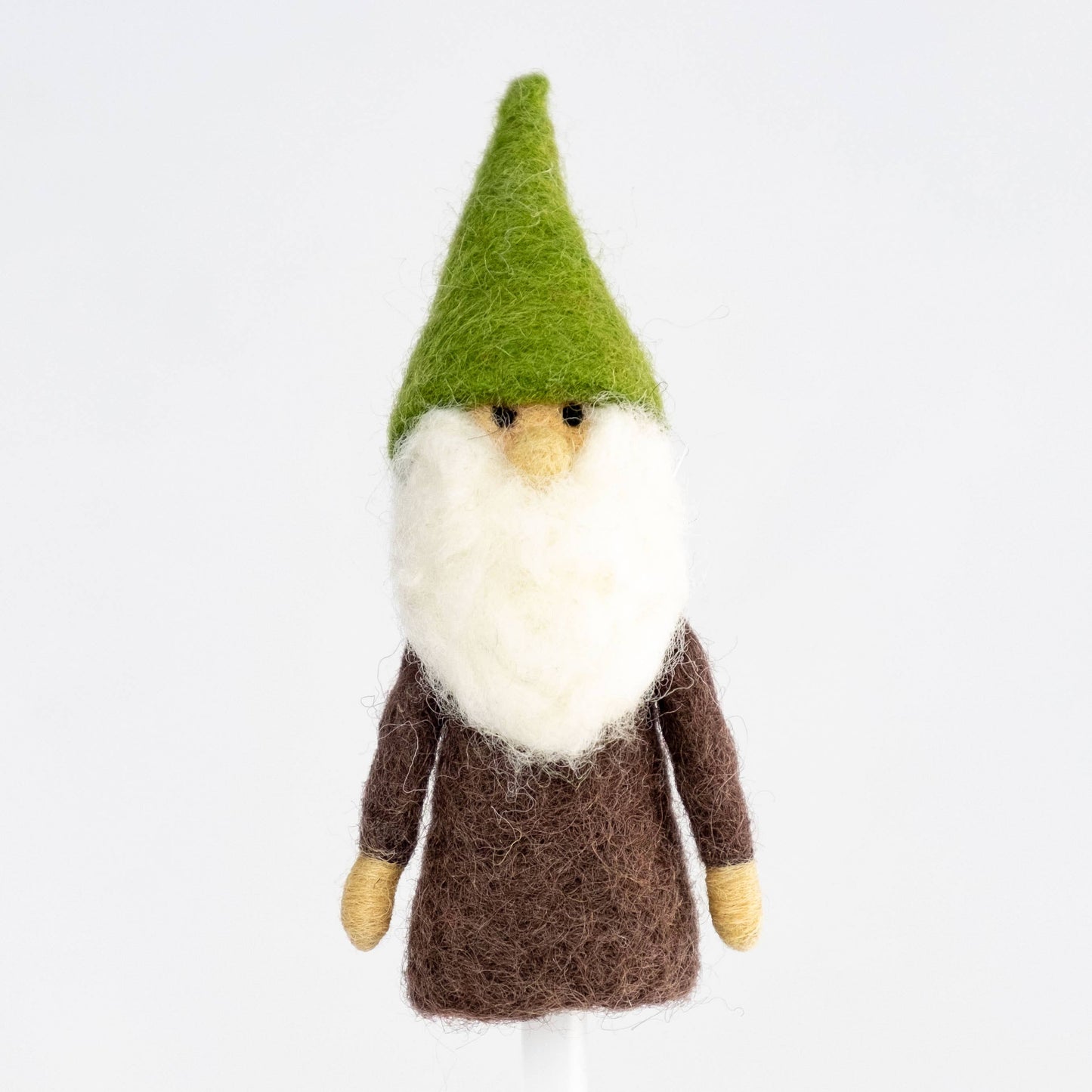 felt gnome puppet