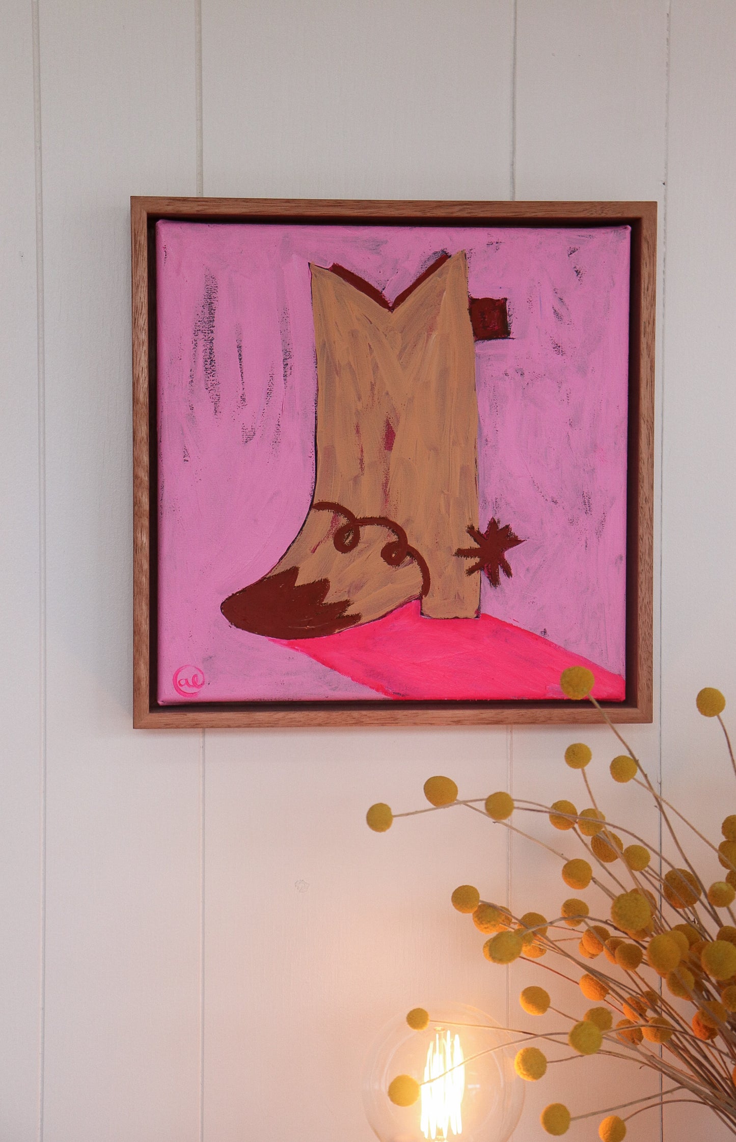 “Booty” pink