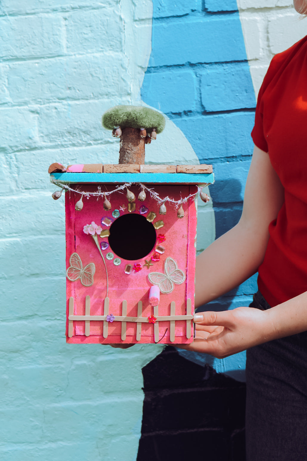 Father’s Day “Magical Bird House” Workshop Saturday 6th September 2-3:30pm (only 8 available)