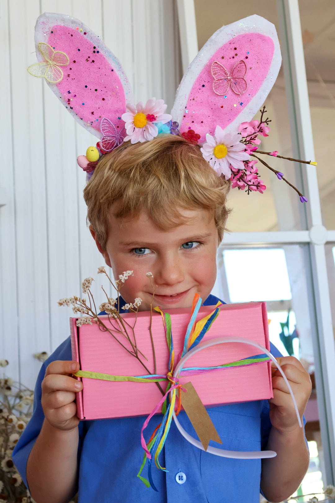 Hey, I’m a Crafty MUM! Easter Hat Parade DIY bunny ears edition.