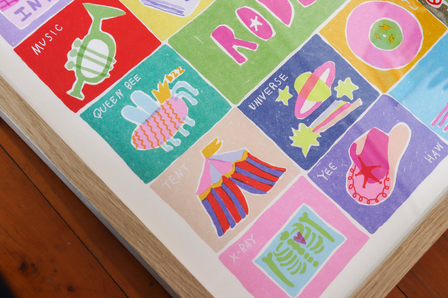 'Nifty-Shwifty Letters!' Art Print - TTS X SBS Collab