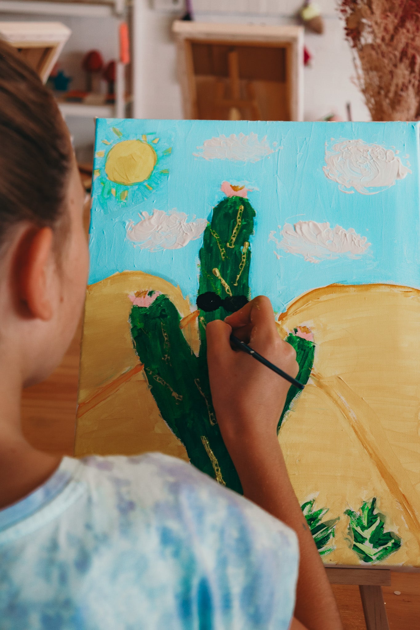 Cactus Painting Workshop