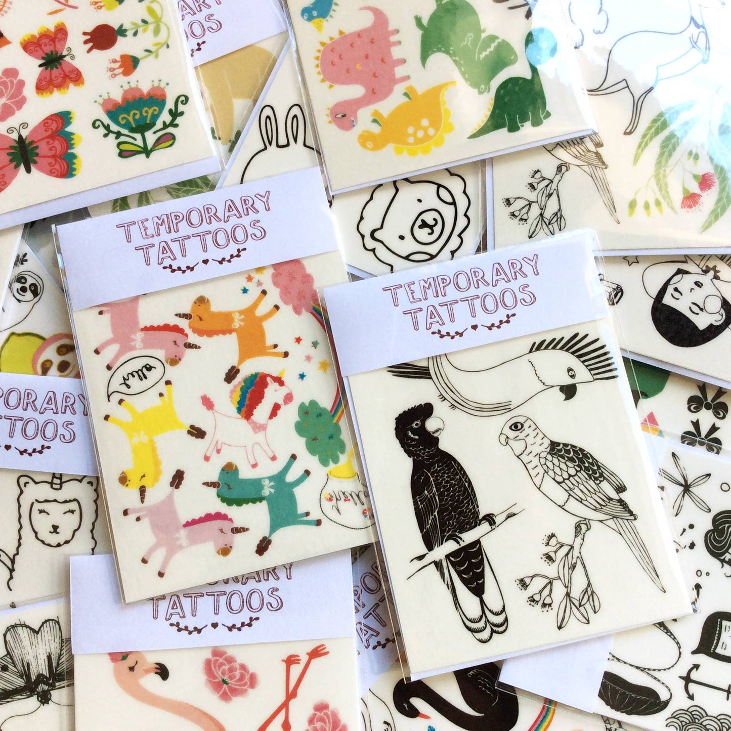 Roller Skates Temporary Tattoos