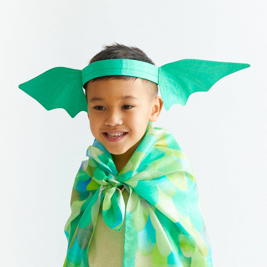 Green Dinosaur Ears Headband