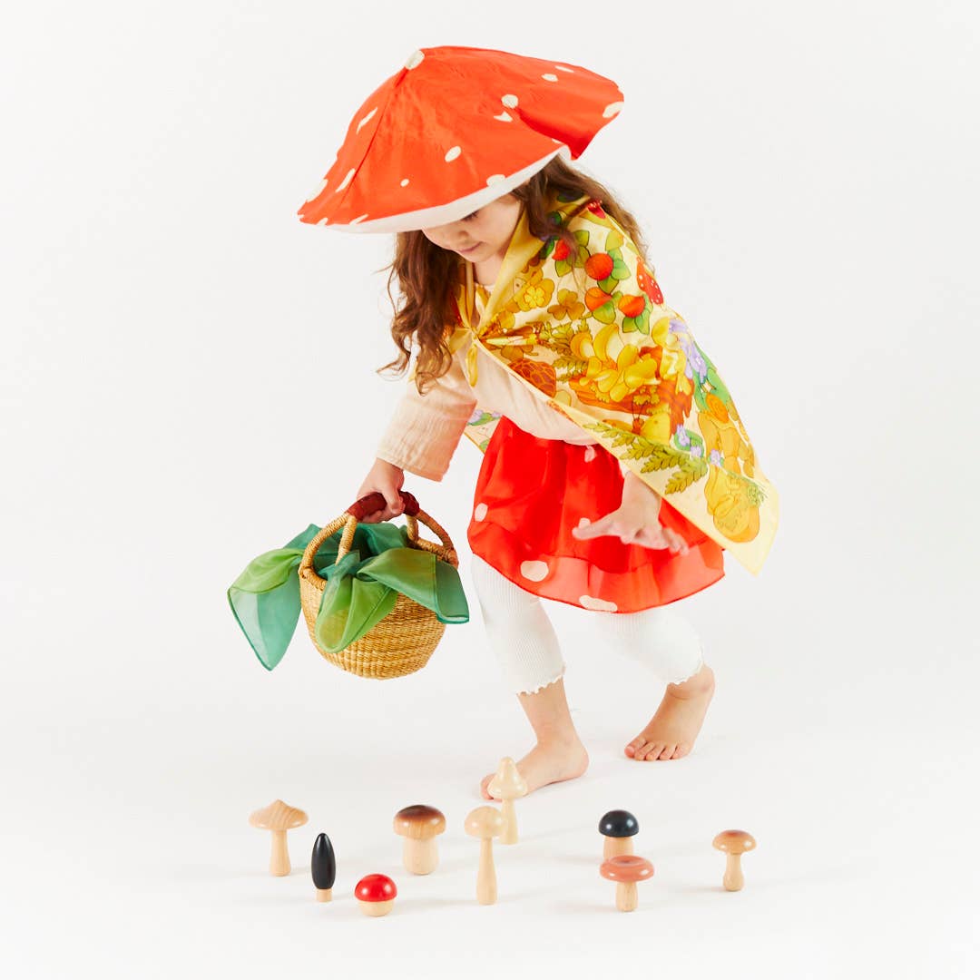 Mushroom Tutu - Pure Mulberry Silk