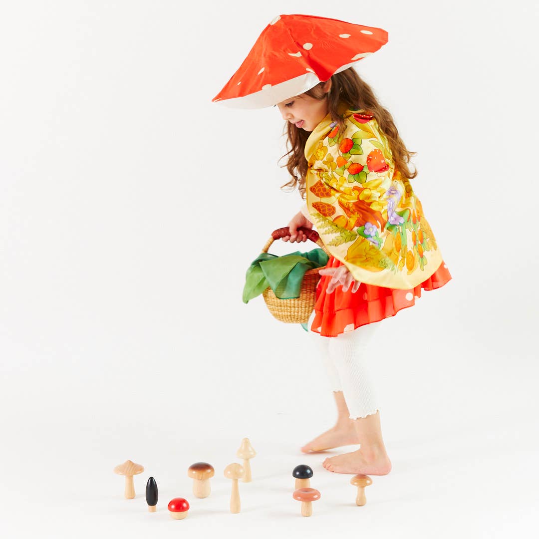 Mushroom Tutu - Pure Mulberry Silk