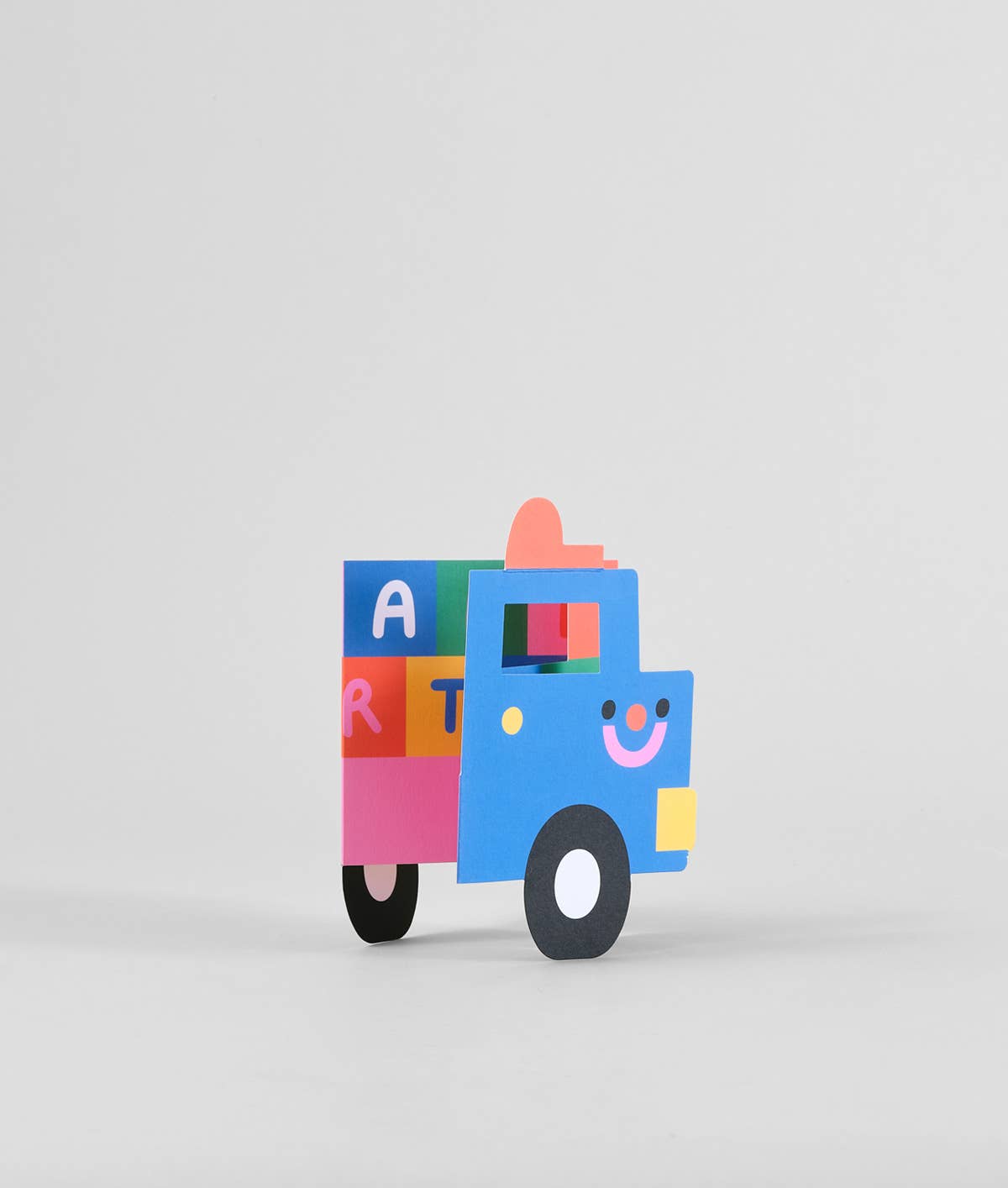 Birthday Truck Fold Out Kid's Birthday Card