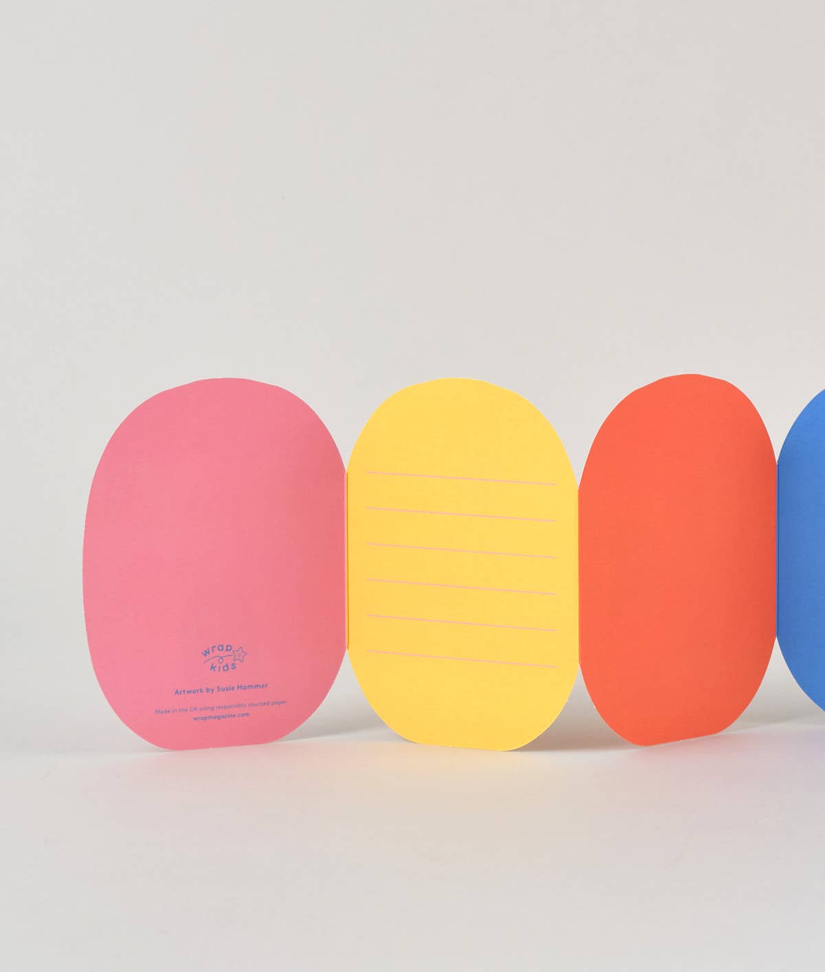 Caterpillar Fold Out Kid's Birthday Card