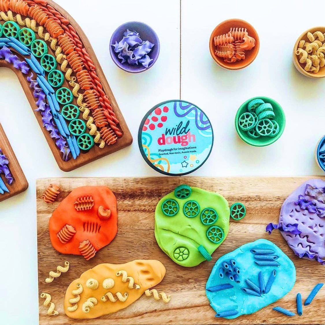 Pacific Blue Playdough (w/s)