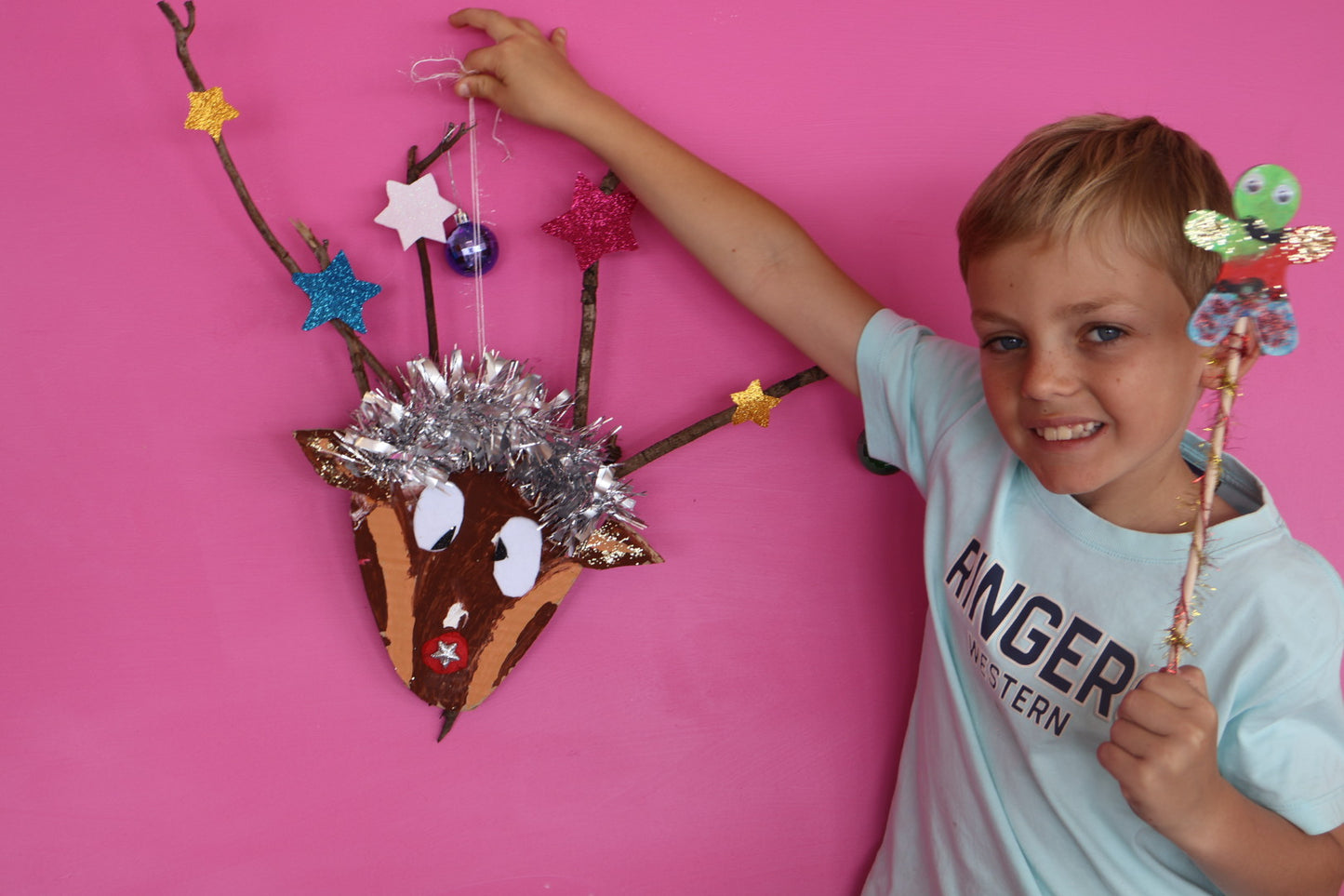 Christmas Workshop - Rudolph Wall Hanger - Saturday 6th December 10:30-12pm