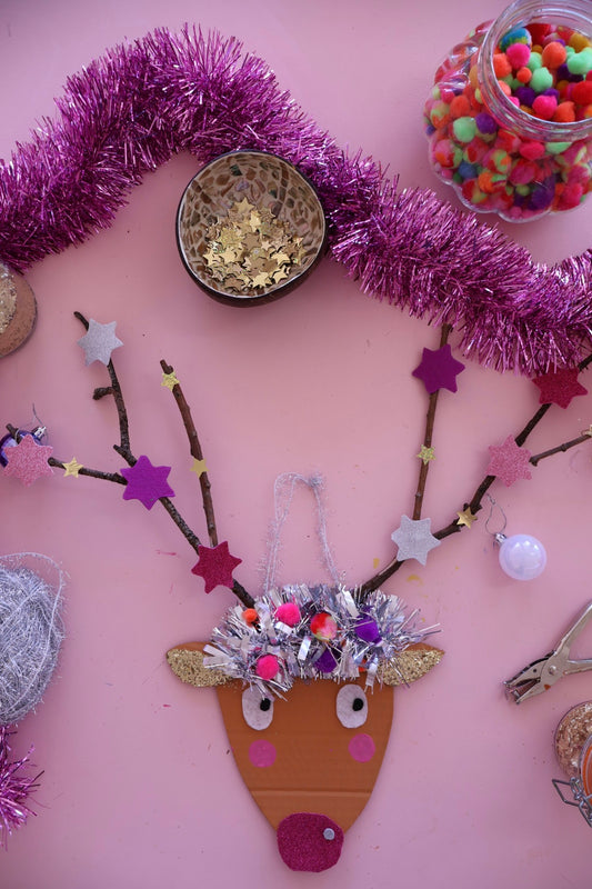 Christmas Workshop - Rudolph Wall Hanger - Saturday 6th December 10:30-12pm