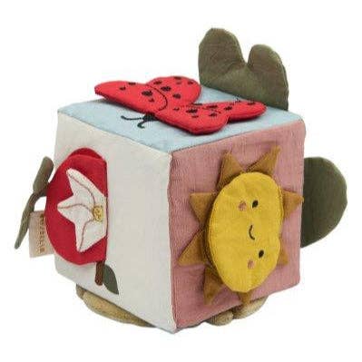 Fabelab Fabric Cube - Garden, 12 cm
