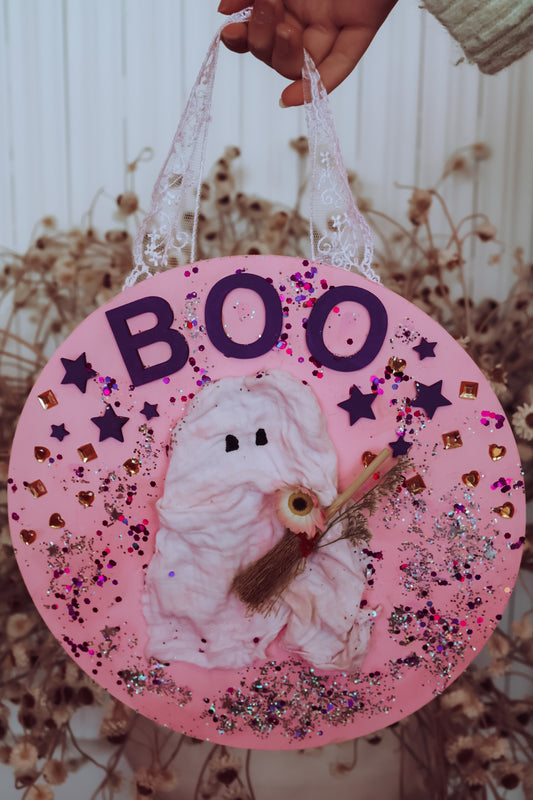 Glittery Ghost Hangs + Fairy Floss + Face-paint (5yrs+) OCTOER 7th 11:00- 12:30pm