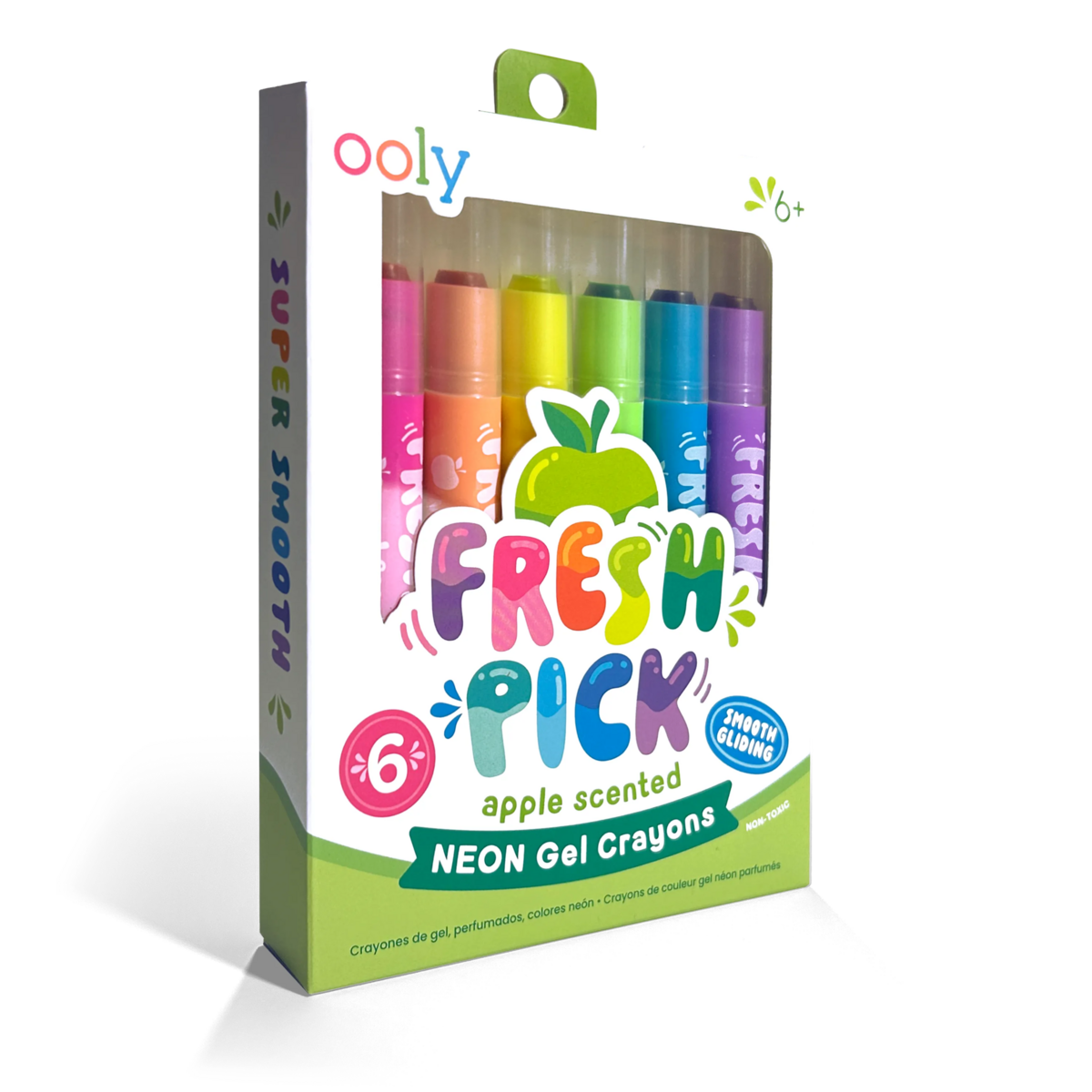 Ooly Crayons - Fresh Pick Scented Gel Crayons/6