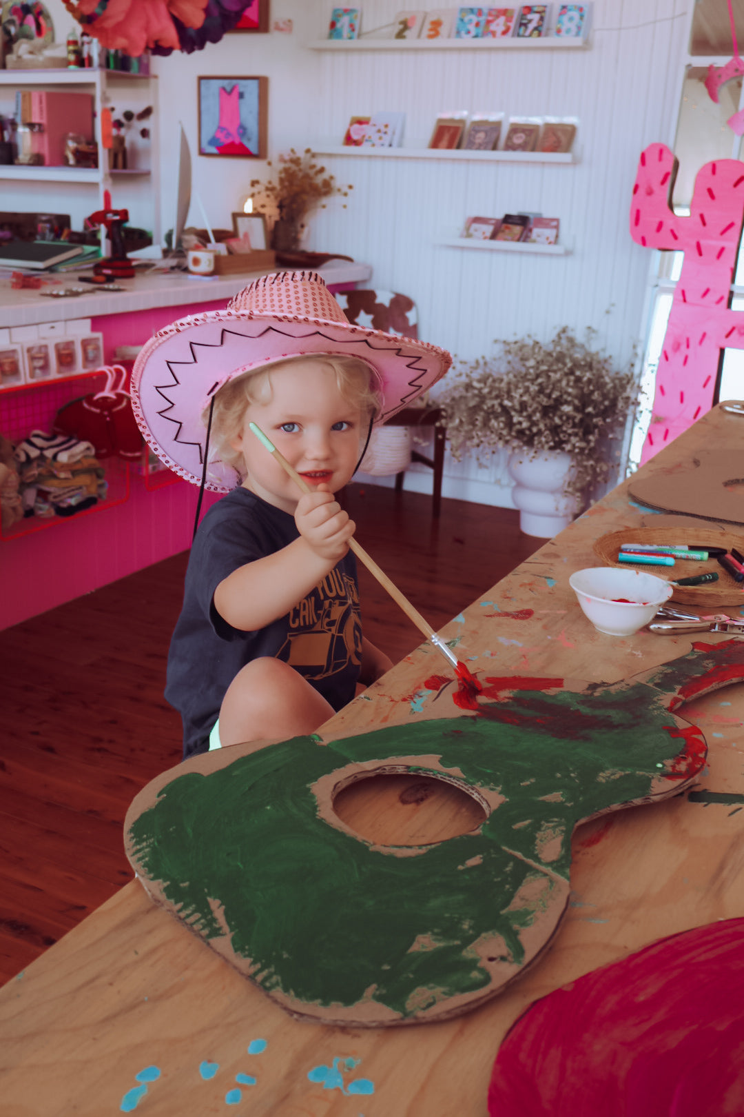 TCMF - “Little ones” Cardboard Guitar and sheriff badge - Friday 23rd January (10-11:30am) 3years +