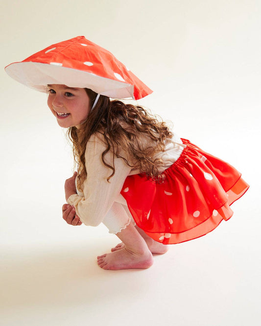 Mushroom Tutu - Pure Mulberry Silk