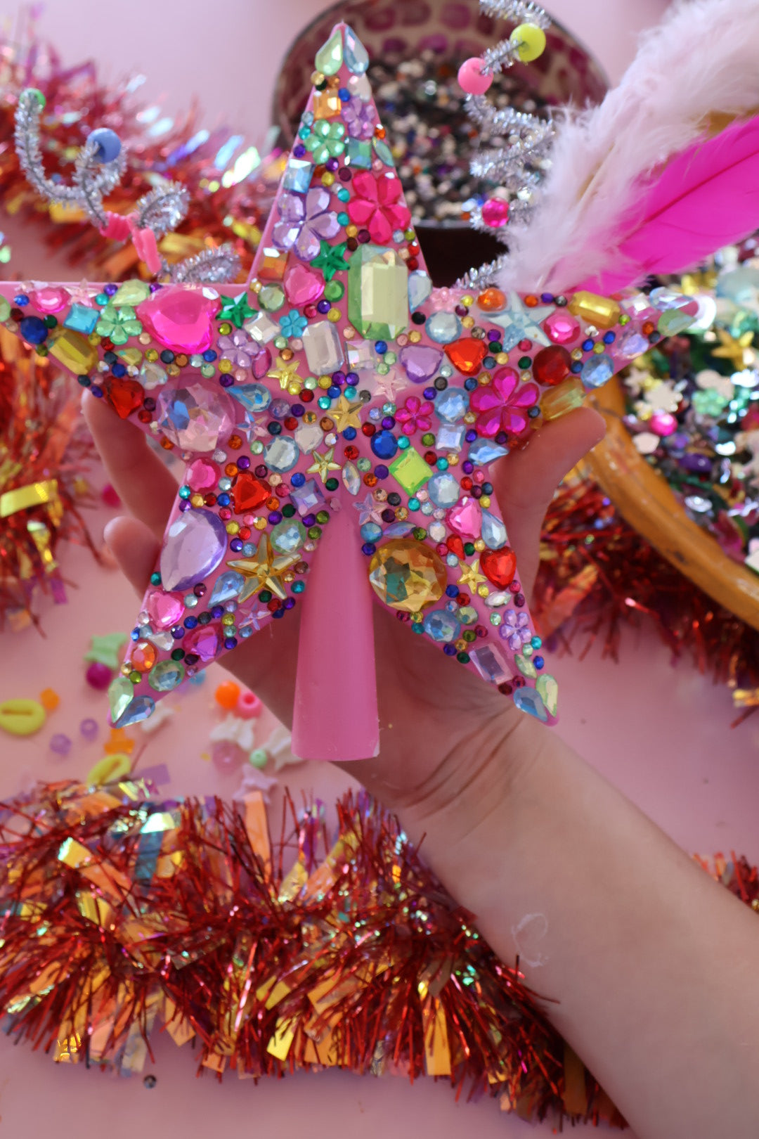 Christmas Workshop - Bedazzled Christmas Star Topper 5+ - Saturday 6th December 2-3:30