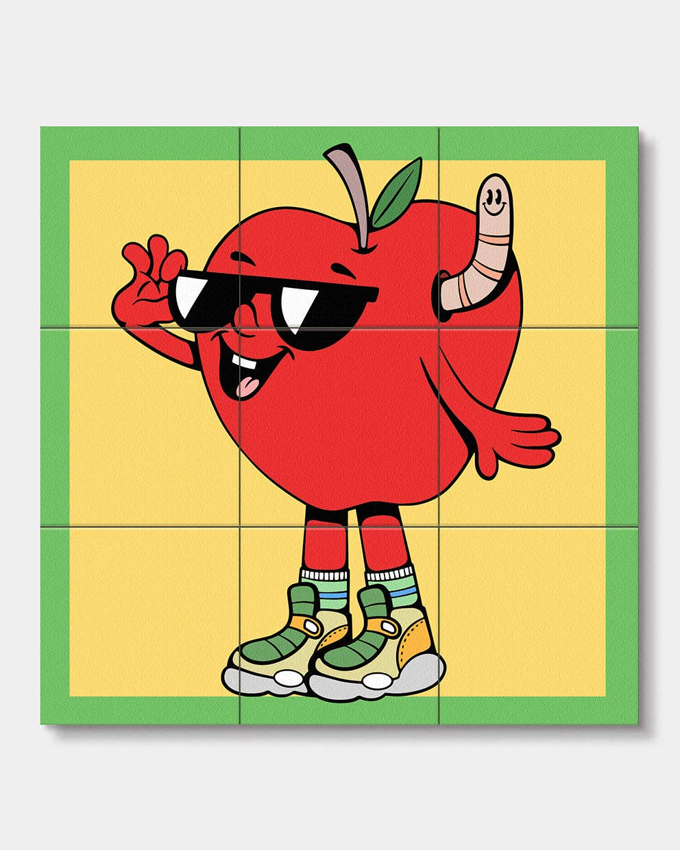 Cool Dudes Wooden Blocks