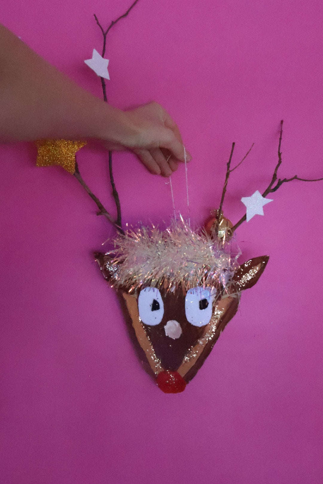 Christmas Workshop - Rudolph Wall Hanger - Saturday 6th December 10:30-12pm