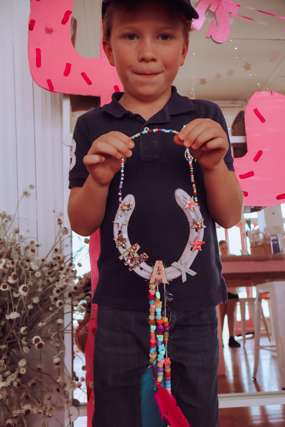 TCMF Workshop - Bedazzled Iron Horseshoe 5+ - Wednesday 21st January 2-3:30pm