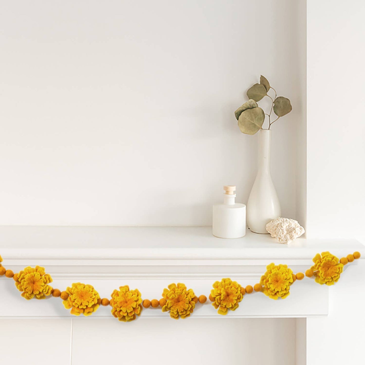 Felt Marigold Garland