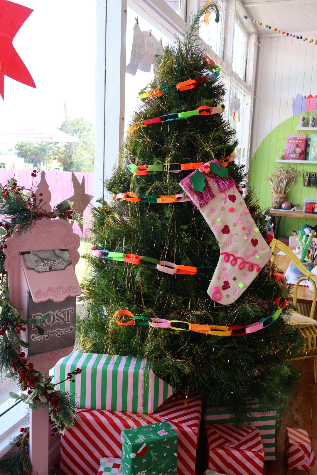 (For littlies too) Christmas Stocking Painting and Ginger bread Ornament - Saturday 13th December 10:30-12pm (ages 3+)