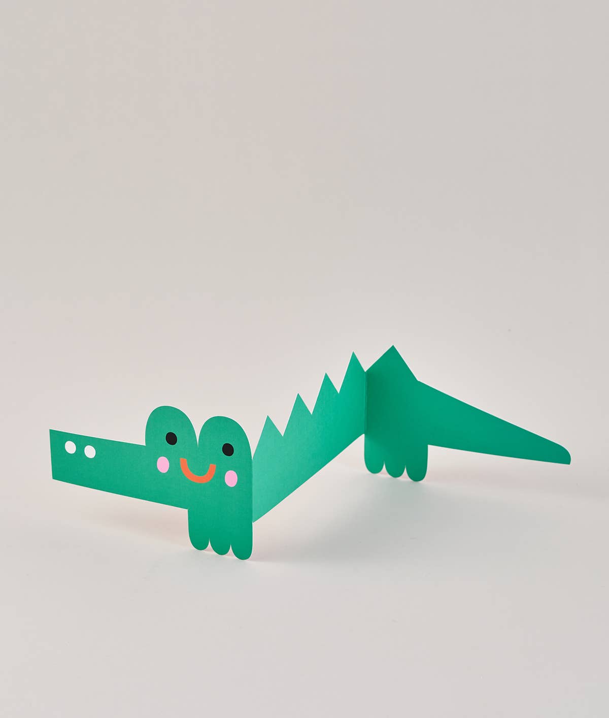 Croc Fold Out Kid's Birthday Card