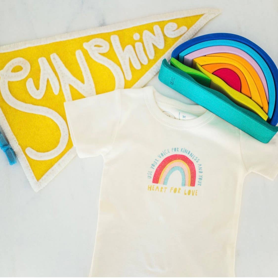 Felt Sunshine Flag