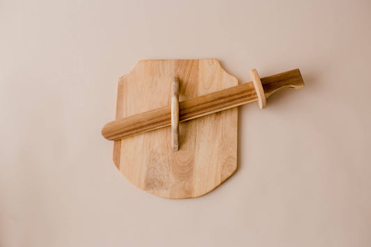 Wooden Sword and Shield