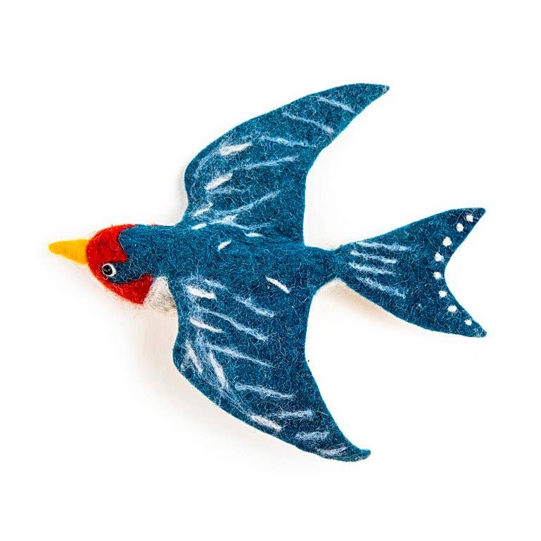 Flying Swallow Wall Trio