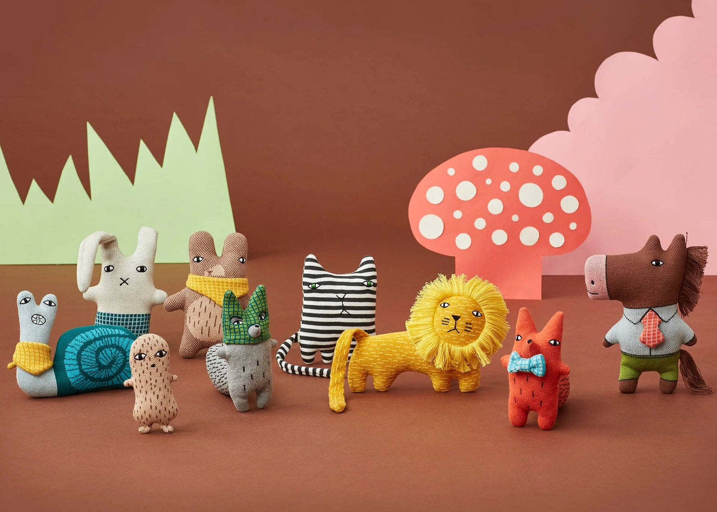 Cotton Baby Soft Toy by Donna Wilson - Teeny Ted Wee One