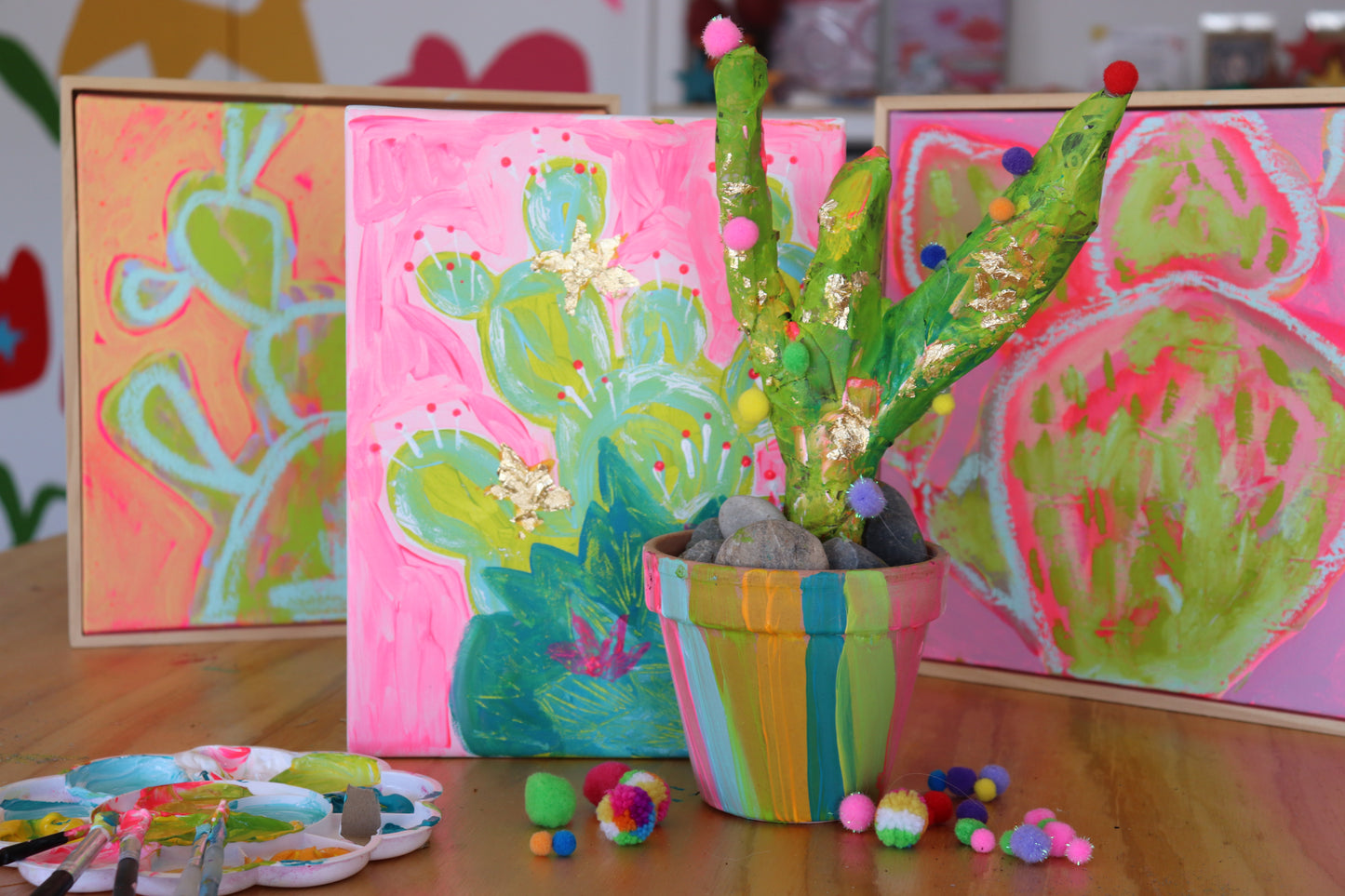 TCMF - Paper Mache Cactus and POT - Thursday 23rd January 1-2:30pm