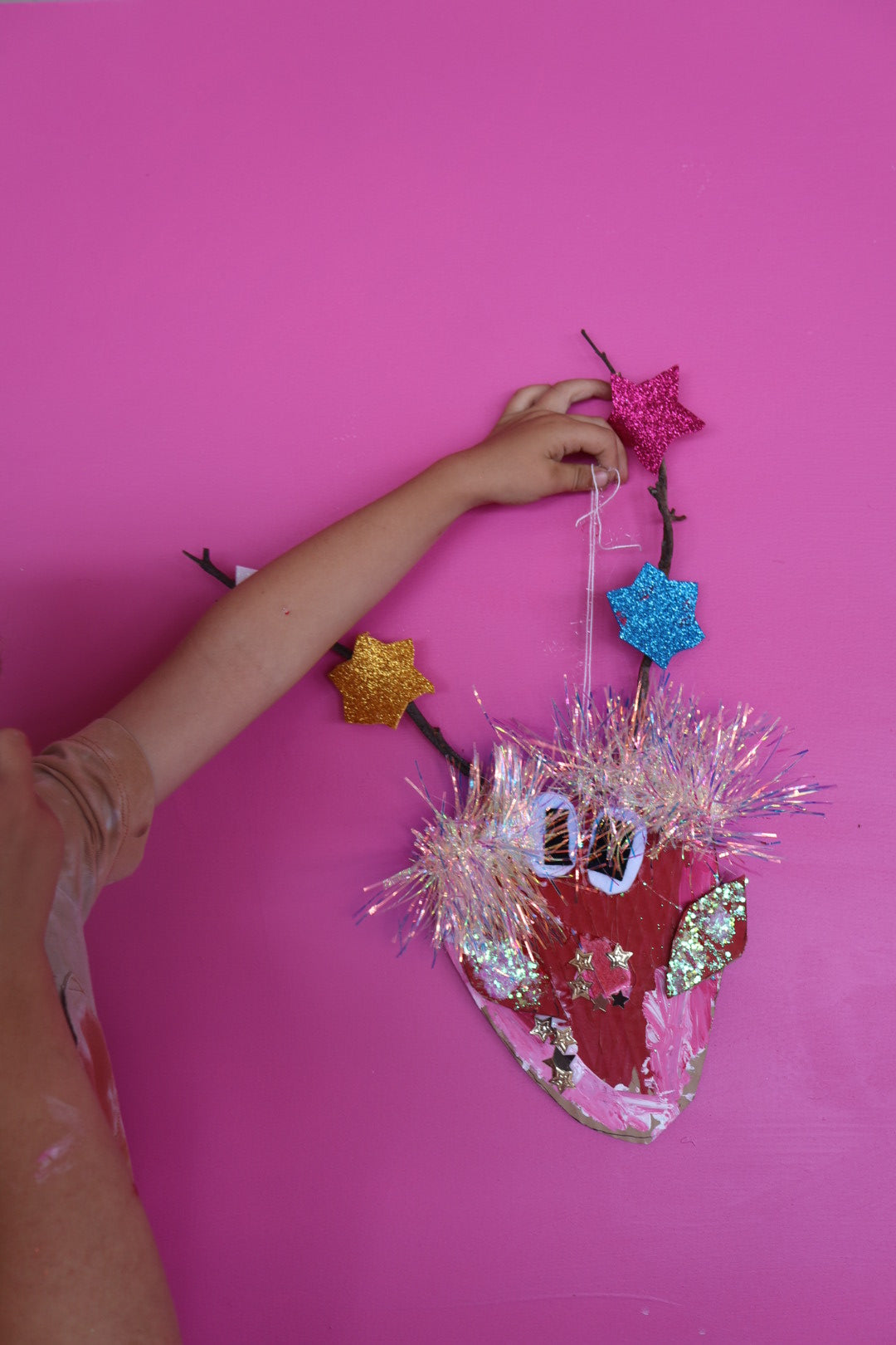 Christmas Workshop - Rudolph Wall Hanger - Saturday 6th December 10:30-12pm