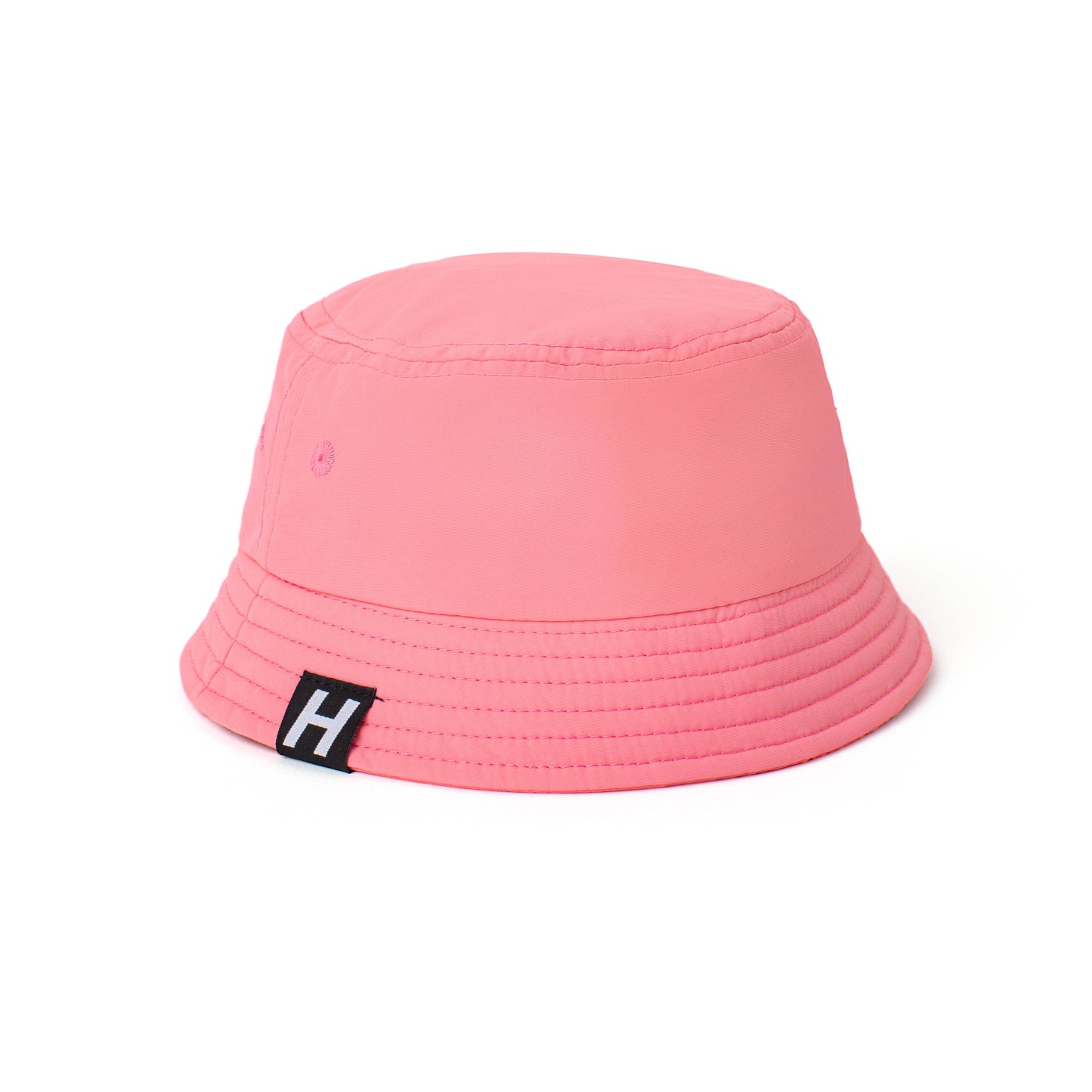 Kids Summer Bucket Hat Sun Protection Pink Smoothie