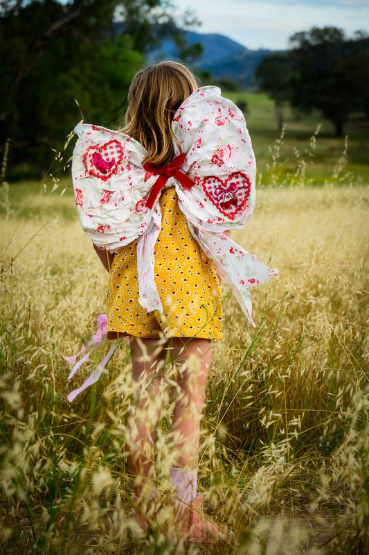 Rose Wings with Boot and Cherry