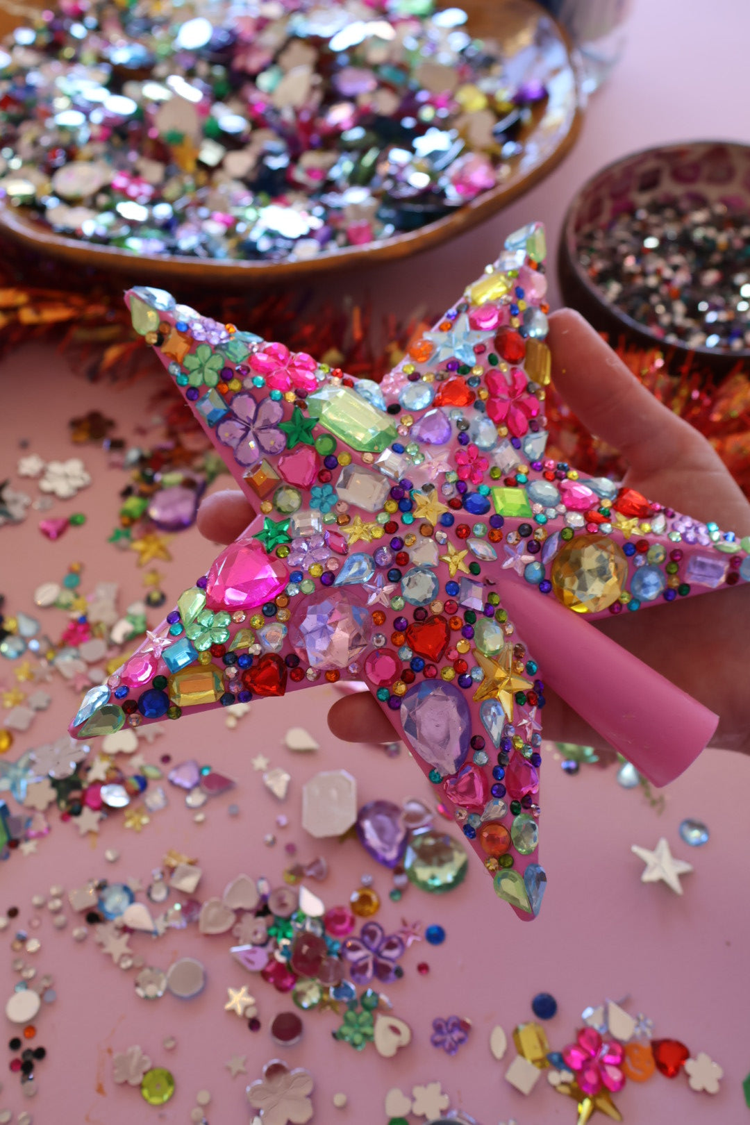 Christmas Workshop - Bedazzled Christmas Star Topper 5+ - Saturday 6th December 2-3:30