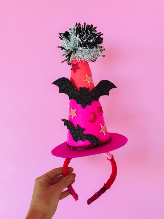 Witchy Sparkle Hat (Age 7+) + Fairy Floss + Face paint OCTOBER 9th 2- 3:30pm