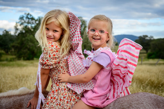 “Boot” Fairy Bow Wings - Lola Rose Farm